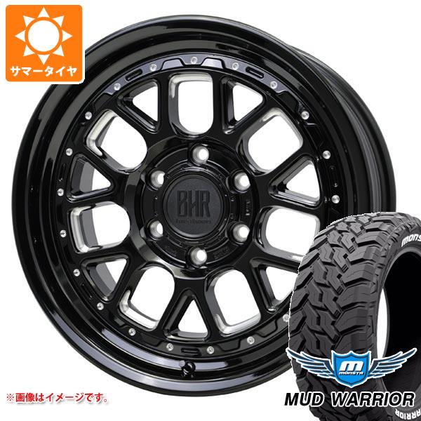 NV350キャラバン E26用 サマータイヤ モンスタ マッドウォーリアー LT215/70R16 107/105Q ホワイトレター バークレイハードロック ヒューロン 6.5 16 :bhhubc 34780 n84971sn:タイヤ1番