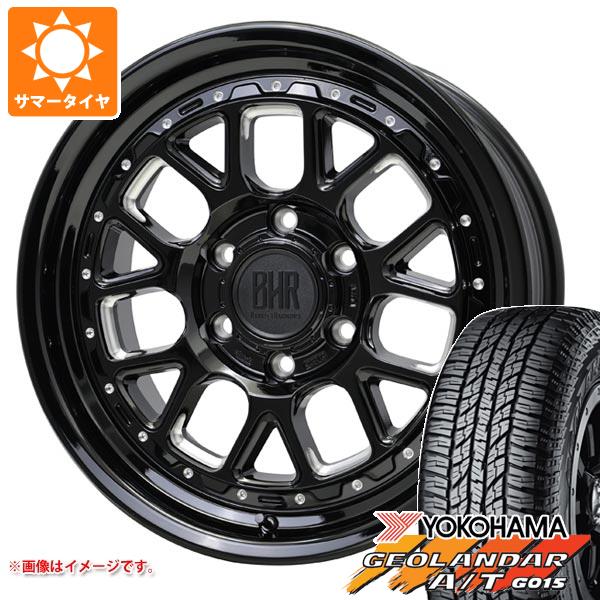 ハイラックス 120系用 サマータイヤ ヨコハマ ジオランダー A/T G015 265/65R18 114H ブラックレター バークレイハードロック ヒューロン 8.0 18 :bhhub6 38030 t80998yt:タイヤ1番