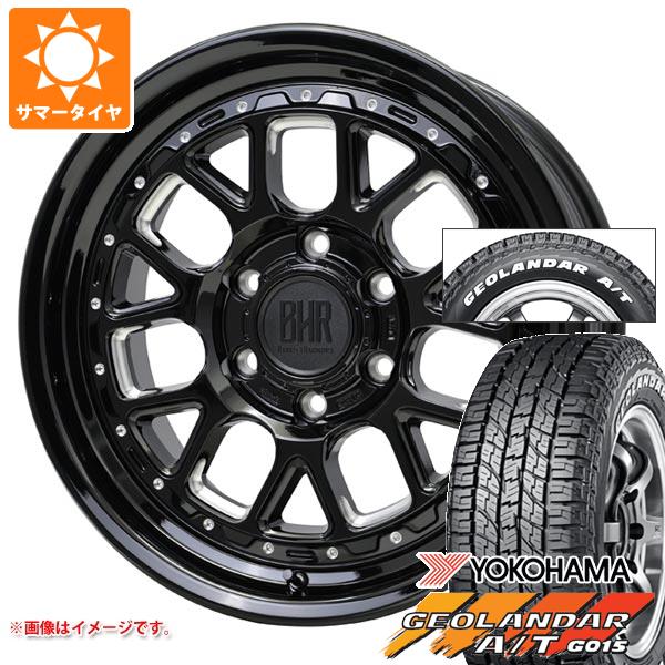 ハイエース 200系用 サマータイヤ ヨコハマ ジオランダー A/T G015 215/65R16C 109/107S ホワイトレター バークレイハードロック ヒューロン 6.5 16 :bhhubh 38493 t80967yt:タイヤ1番