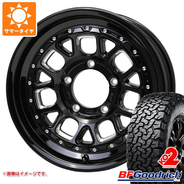 5本セット ジムニーシエラ JB74W用 サマータイヤ BFグッドリッチ オールテレーンT/A KO2 LT225/75R16 115/112S WL バークレイハードロック ヒューロン 6.0 16 :bhhubs 19592 s861005zk 5:タイヤ1番