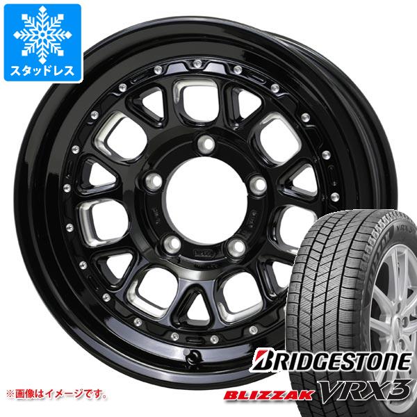 ジムニー JB64W用 スタッドレス ブリヂストン ブリザック VRX3 215/70R16 100Q バークレイハードロック ヒューロン