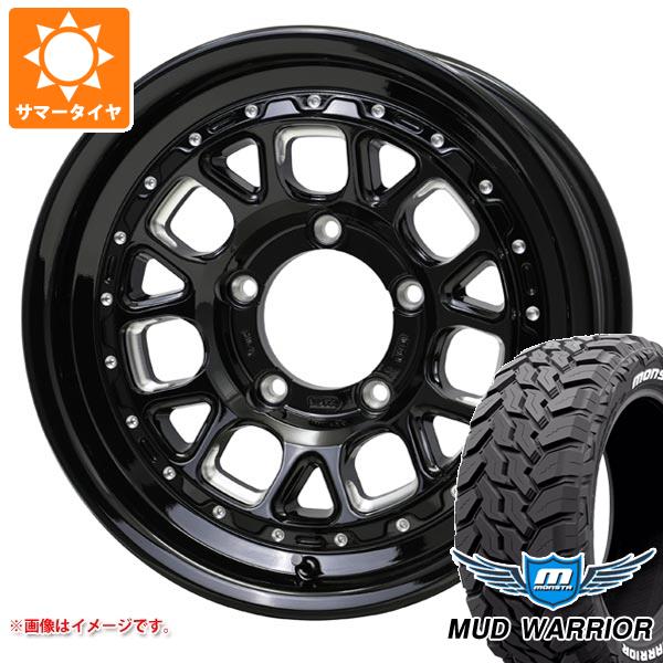 ジムニー JB64W用 サマータイヤ モンスタ マッドウォーリアー LT215/70R16 107/105Q ホワイトレター バークレイハードロック ヒューロン 5.5 16 :bhhubj 34780 s86768zk:タイヤ1番