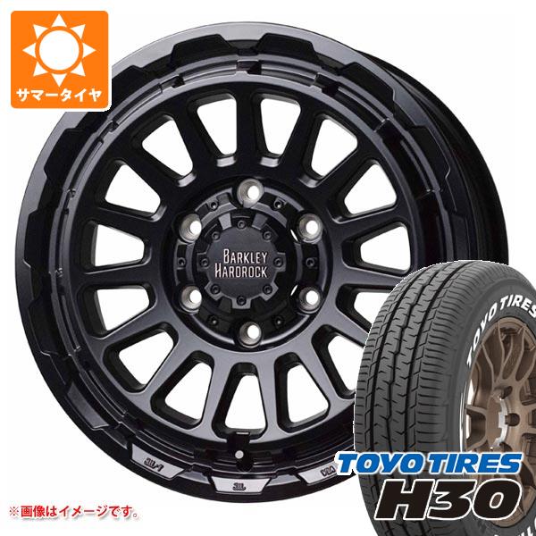 ハイエース 200系用 サマータイヤ トーヨー H30 195/80R15 107/105N ホワイトレター バークレイハードロック リザード 6.0 15 :bhrizh 39889 t80741yt:タイヤ1番