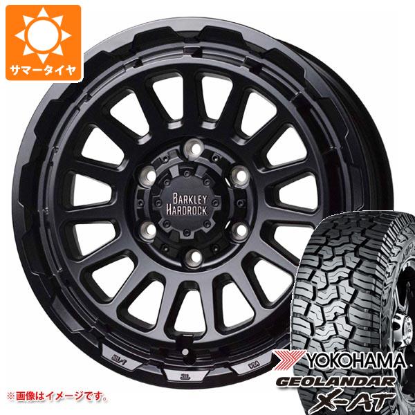 ハイエース 200系用 2024年製 サマータイヤ ヨコハマ ジオランダー X AT G016 LT215/70R16 100/97Q ブラックレター バークレイハードロック リザード 6.5 16 :bhrizh 36857 t80971yt:タイヤ1番