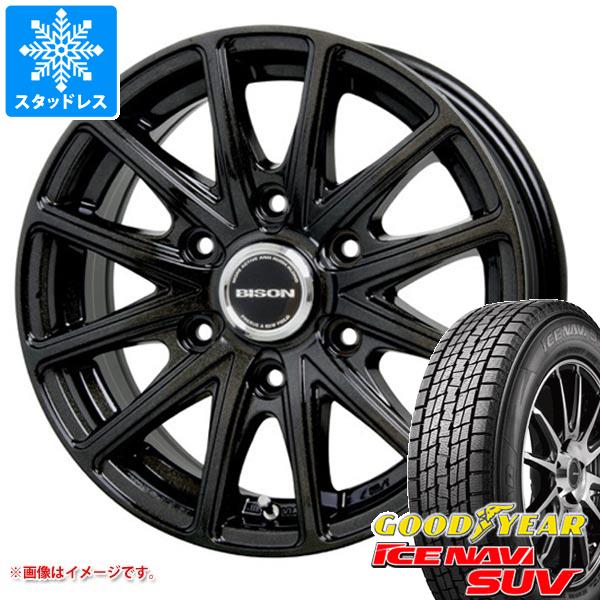5本セット FJクルーザー 10系用 スタッドレス グッドイヤー アイスナビ SUV 265/70R17 115Q バイソン BN-01