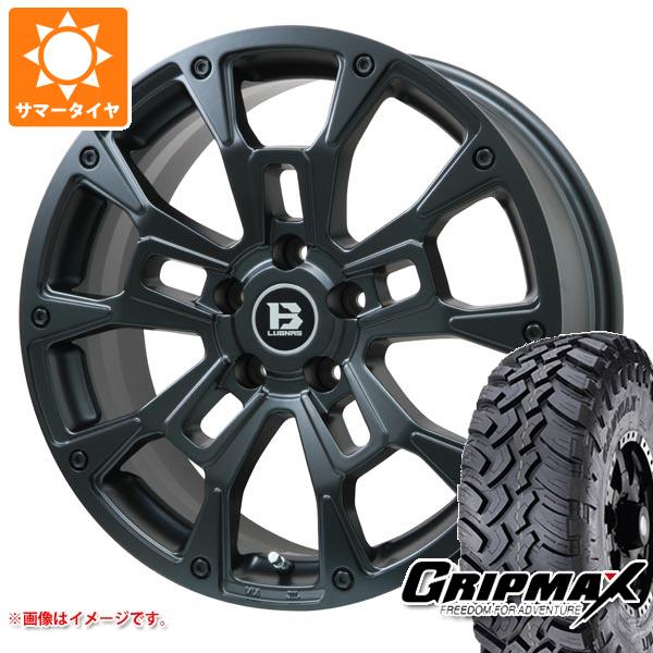 エクリプスクロス GK系用 サマータイヤ グリップマックス マッドレイジ M/T LT235/70R16 106Q ホワイトレター Bラグナス BRD 6.5 16 :blgbrd5 38106 m83971tb:タイヤ1番