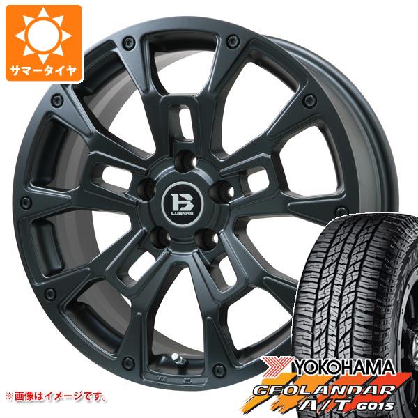 デリカD:5用 サマータイヤ ヨコハマ ジオランダー A/T G015 P245/70R16 106T アウトラインホワイトレター Bラグナス BRD 6.5 16 :blgbrd5 25577 m83964tb:タイヤ1番