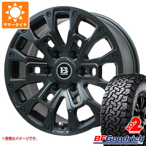 ランドクルーザー プラド 150系用 サマータイヤ BFグッドリッチ オールテレーンT/A KO2 LT265/70R17 121/118S ホワイトレター Bラグナス BRD 8.0 17 :blgbrd6 19590 t80987yt:タイヤ1番