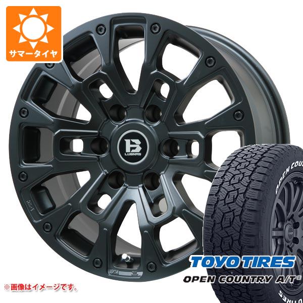 5本セット FJクルーザー 10系用 サマータイヤ トーヨー オープンカントリー A/T3 265/70R17 115T ホワイトレター Bラグナス BRD 8.0 17 :blgbrd6 41270 t801004yt 5:タイヤ1番