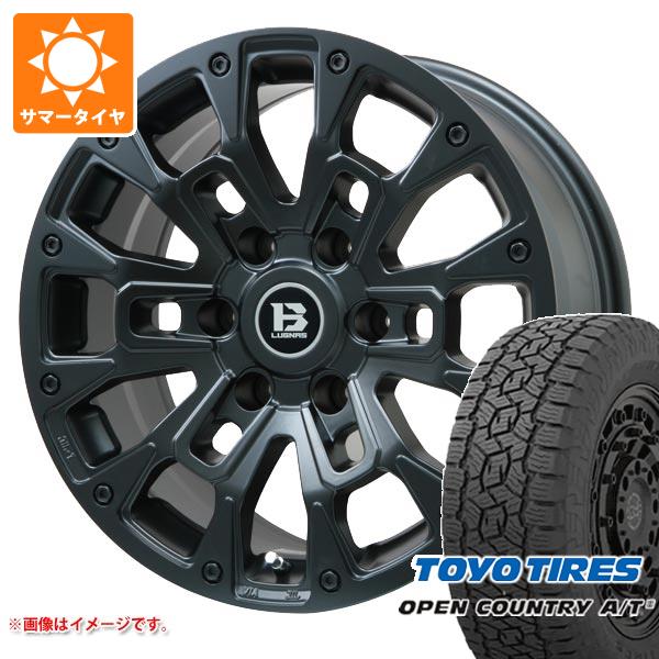 ランドクルーザー プラド 150系用 サマータイヤ トーヨー オープンカントリー A/T3 265/65R17 112H Bラグナス BRD 8.0 17 :blgbrd6 38815 t80986yt:タイヤ1番