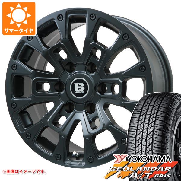 FJクルーザー 10系用 サマータイヤ ヨコハマ ジオランダー A/T G015 P285/70R17 117T アウトラインホワイトレター Bラグナス BRD 8.0 17 :blgbrd6 39676 t801005yt:タイヤ1番