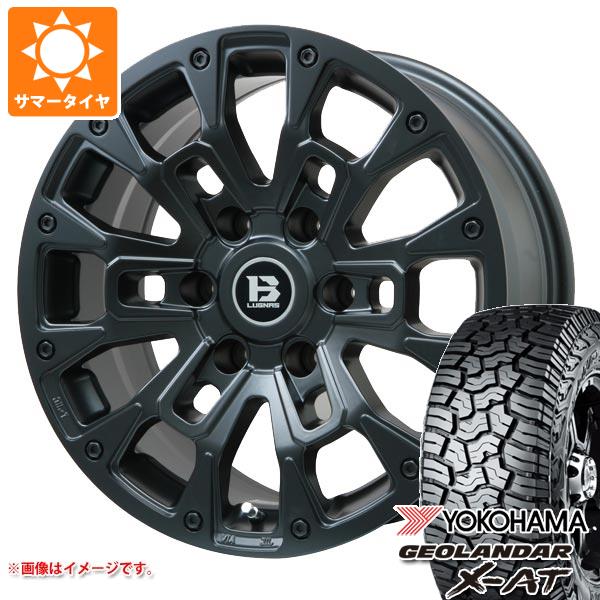 ハイラックスサーフ215系用 サマータイヤ ヨコハマ ジオランダー X AT G016 265/65R17 116T XL ブラックレター Bラグナス BRD 8.0 17 :blgbrd6 40730 t801055yt:タイヤ1番