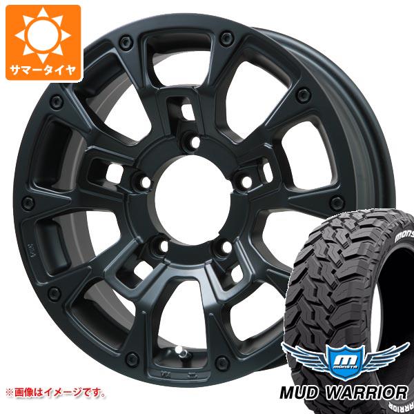 ジムニー JB64W用 サマータイヤ モンスタ マッドウォーリアー LT215/70R16 107/105Q ホワイトレター Bラグナス BRD 5.5 16 :blgbrdj 34780 s86768zk:タイヤ1番