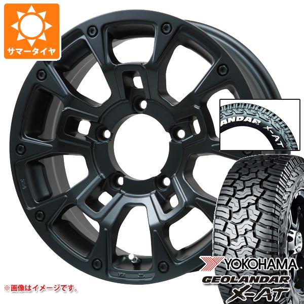 5本セット スズキ ジムニーシエラ JB74W用 2026年製 サマータイヤ ヨコハマ ジオランダー X-AT G016 225/70R16 103S ホワイトレター Bラグナス BRD 5.5-16