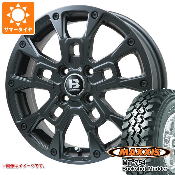 サマータイヤ 195R14 106/104R 8PR マキシス MT 754 バックショットマッダー アウトラインホワイトレター Bラグナス BRD 4.5 14 :blgbrdk 19550:タイヤ1番