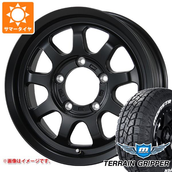 5本セット スズキ ジムニー用 サマータイヤ モンスタ テレーングリッパー 175/80R16 91S ホワイトレター ブロウズ ロブ9 5.5-16