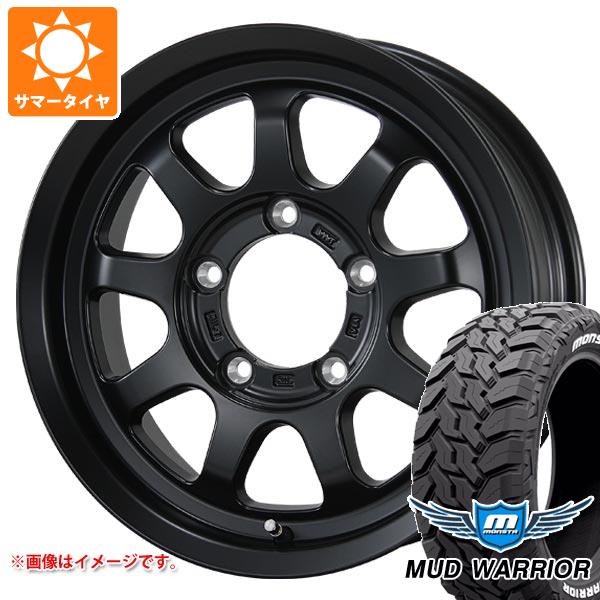 5本セット スズキ ジムニー JB64W用 2026年製 サマータイヤ モンスタ マッドウォーリアー LT215/70R16 107/105Q ホワイトレター ブロウズ ロブ9 5.5-16