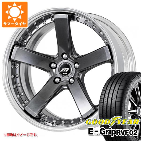 サマータイヤ 225/55R19 103W XL グッドイヤー エフィシエントグリップ RVF02 ワーク バックレーベル ジースト BST2 8.0 19 : blzbst2 36613 : タイヤ1番