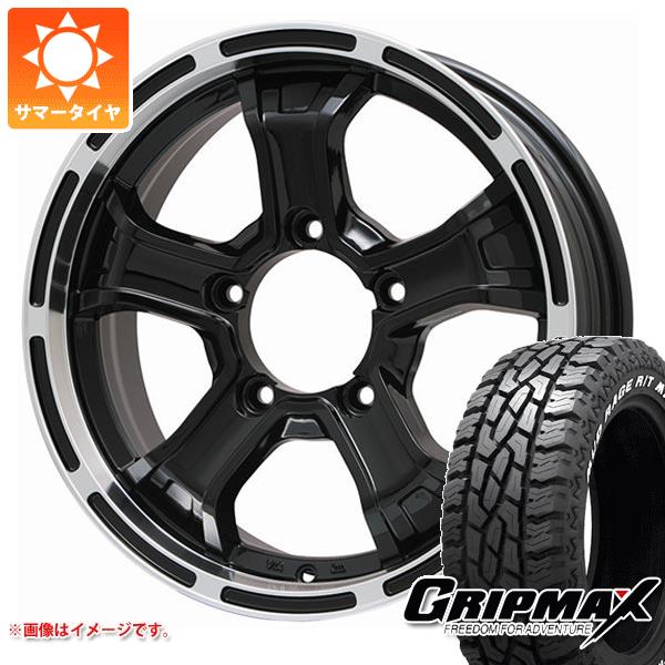 ジムニーシエラ JB74W用 サマータイヤ グリップマックス マッドレイジ R/T MAX 195/80R15 96Q ホワイトレター B マッド K 5.5 15 :bmdkpjc 36494 s86741zk:タイヤ1番