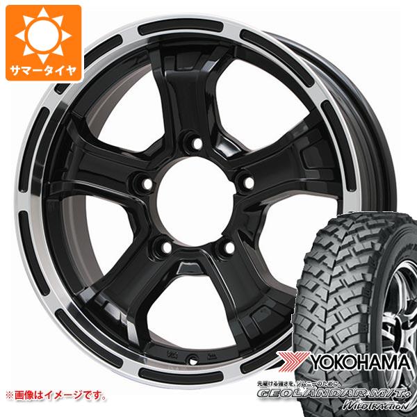 5本セット ジムニー用 サマータイヤ ヨコハマ ジオランダー M/T+ G001J 195R16C 104/102Q B マッド K 5.5 16 :bmudkpj 14208 s861002zk 5:タイヤ1番