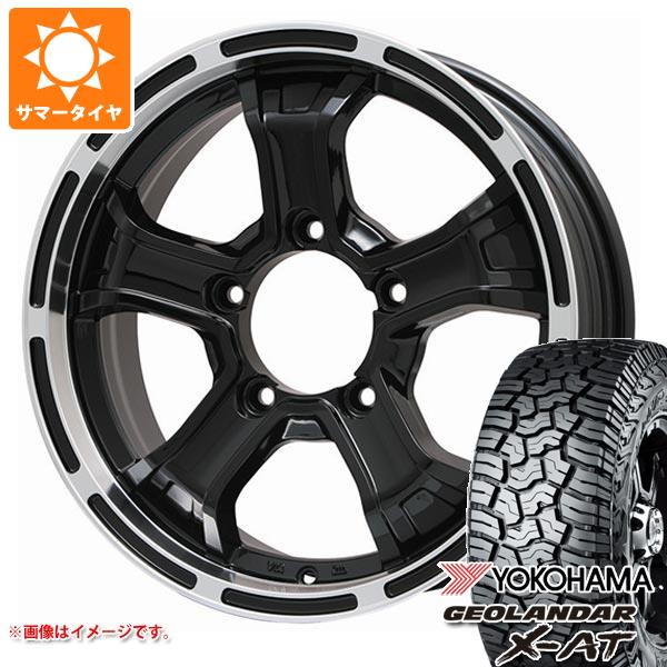 ジムニー JB64W用 サマータイヤ ヨコハマ ジオランダー X AT G016 LT225/75R16 103/100Q アウトラインホワイトレター B マッド K 5.5 16 :bmudkpj 39767 s861004zk:タイヤ1番