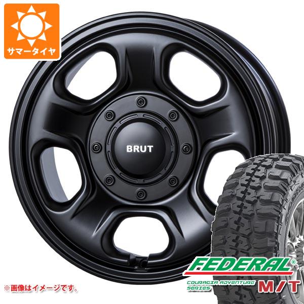 ハイラックスサーフ185系用 サマータイヤ フェデラル クーラジア M/T LT235/85R16 120/116Q 10PR ブルート BR 33 6.5 16 :br33mb 22763 t801060yt:タイヤ1番