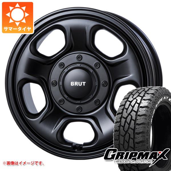 ハイエース 200系用 サマータイヤ グリップマックス マッドレイジ R/T MAX 215/65R16C 109/107Q ホワイトレター ブルート BR 33 6.5 16 :br33mbh 36501 t80967yt:タイヤ1番