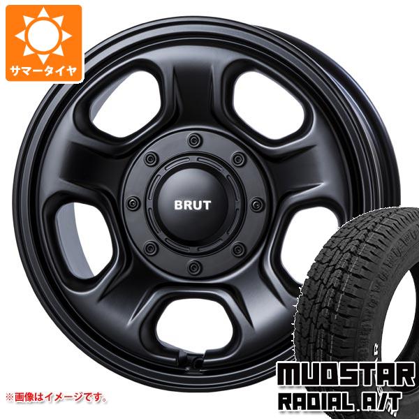 ハイエース 200系用 サマータイヤ マッドスター ラジアル A/T 215/65R16C 109/107L ホワイトレター ブルート BR 33 6.5 16 :br33mbh 34808 t80967yt:タイヤ1番