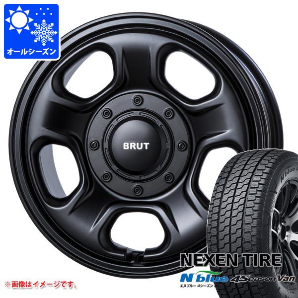 T31エクストレイル用 オールシーズンタイヤ ネクセン エヌブルー 4シーズン バン 215/65R16 109/107T ブルート BR-33 6.5-16