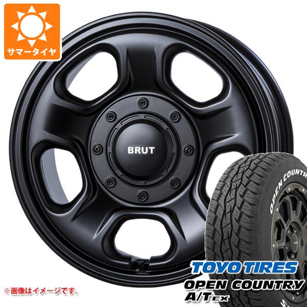 エクリプスクロス GK系用 サマータイヤ トーヨー オープンカントリー A/T EX 215/70R16 100H ホワイトレター ブルート BR 33 6.5 16 :br33mb 36841 m83969tb:タイヤ1番