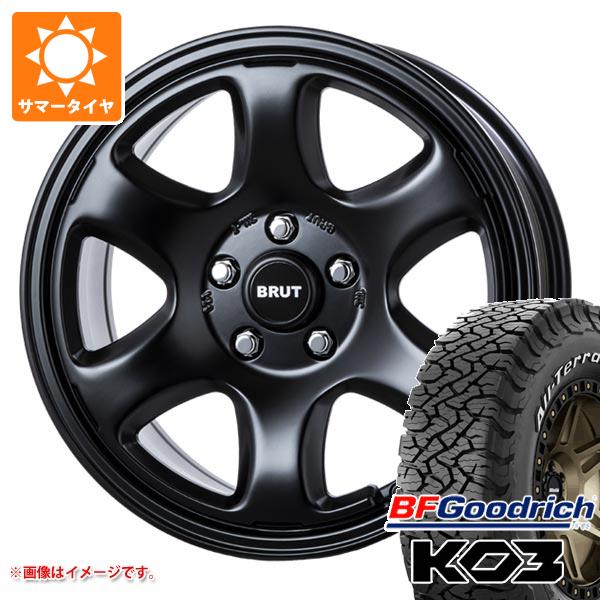 オールテレーン - ジープ ラングラー JK/JL系用 朱夏タイア BF好ましい金持ち T/A KO3 LT285/70R17 121/118S 白いこと雁の使い ブルート BR-44 タイヤ、ホイール-車、バイク、自転車