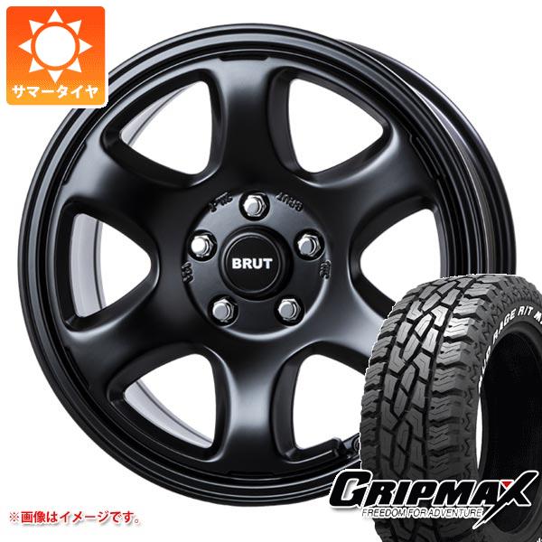 CX 5 KE/KF系用 サマータイヤ グリップマックス マッドレイジ R/T MAX LT225/65R17 107/103S ホワイトレター ブルート BR 44 7.5 17 :br44b57 36510 m88103zd:タイヤ1番