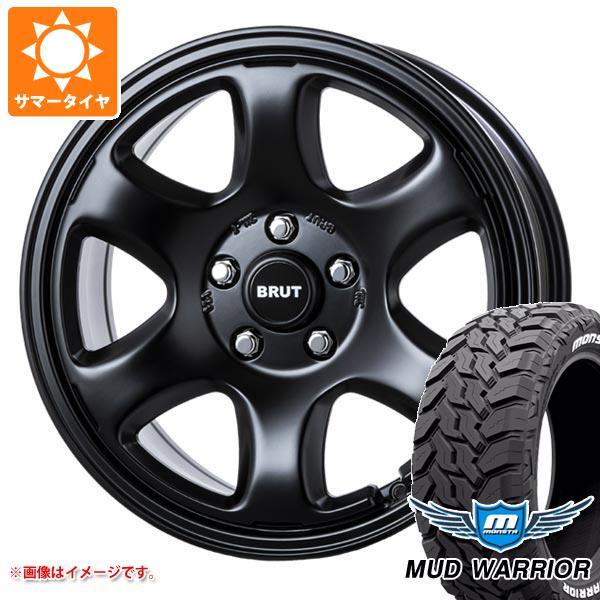 RAV4 50系用 サマータイヤ モンスタ マッドウォーリアー LT265/65R17 120/117Q ホワイトレター ブルート BR 44 7.5 17 :br44b57 34778 t801016yt:タイヤ1番