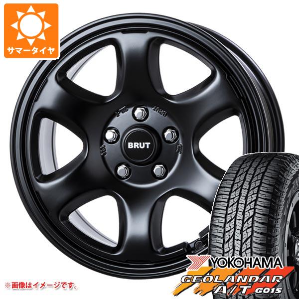 サマータイヤ 245/65R17 111H XL ヨコハマ ジオランダー A/T G015 ブラックレター ブルート BR 44 7.5 17 :br44b57 22925:タイヤ1番