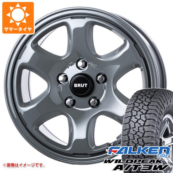 WILDPEAK - 5本仕かける ジープ ラングラー JK/JL系用 炎節タイア ファルケン ワイルドピーク A/T3W LT265/70R17 121/118R ブルート BR-44