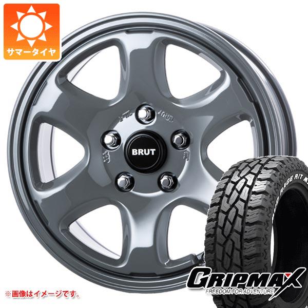 エクストレイル T32系用 サマータイヤ グリップマックス マッドレイジ R/T MAX LT225/65R17 107/103S ホワイトレター ブルート BR 44 7.5 17 :br44c57 36510 n84976sn:タイヤ1番