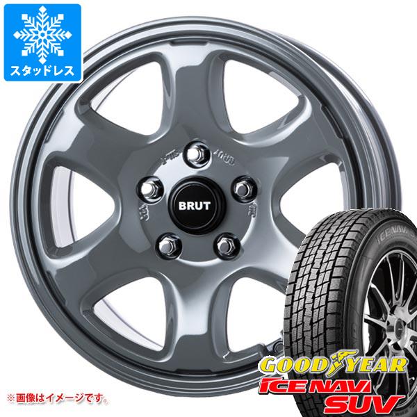 アイスナビ SUV - スタッドレスタイヤ グッドイヤー 225/60R17 99Q ブルート BR-44 7.5-17 タイヤ、ホイール-冬タイヤ、ホイールセット