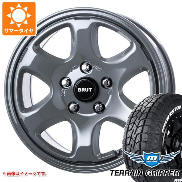 ジープ ラングラー JK/JL系用 サマータイヤ モンスタ テレーングリッパー LT285/70R17 121/118R ホワイトレター ブルート BR 44 :br44ccw 34805 j27121p:タイヤ1番