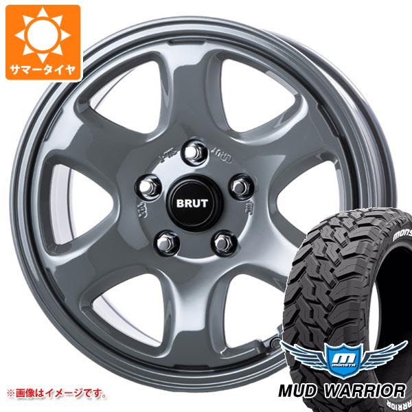 RAV4 50系用 サマータイヤ モンスタ マッドウォーリアー LT265/65R17 120/117Q ホワイトレター ブルート BR 44 7.5 17 :br44c57 34778 t801016yt:タイヤ1番