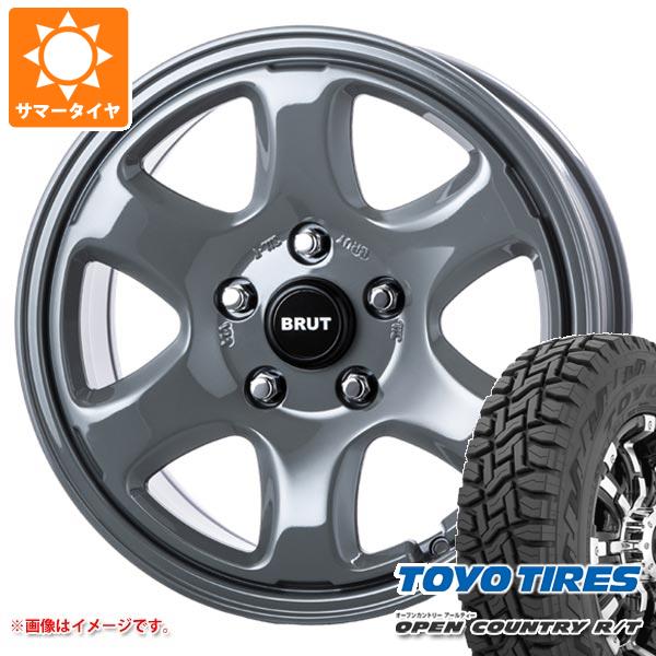 サマータイヤ 225/65R17 102Q トーヨー オープンカントリー R/T ブラックレター ブルート BR 44 7.5 17 :br44c57 32617:タイヤ1番