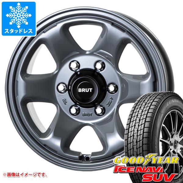 アイスナビ SUV - スタッドレスタイヤ グッドイヤー 265/65R17 112Q ブルート BR-44 7.5-17 自動車-冬タイヤ、ホイールセット