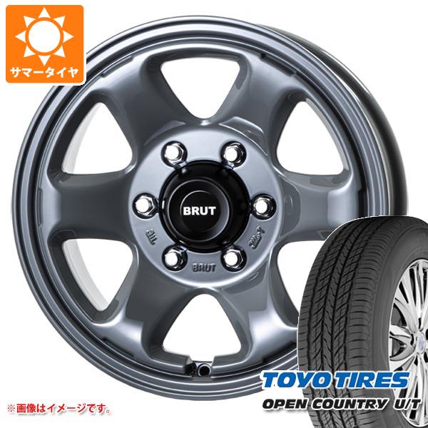 ハイラックスサーフ215系用 サマータイヤ トーヨー オープンカントリー U/T 265/65R17 112H ブルート BR 44 7.5 17 :br44cc7 28543 t801055yt:タイヤ1番