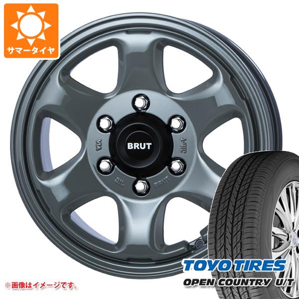 ハイエース 200系用 サマータイヤ トーヨー オープンカントリー U/T 215/70R16 100H ブルート BR 44 6.5 16 :br44cch 28545 t80971yt:タイヤ1番