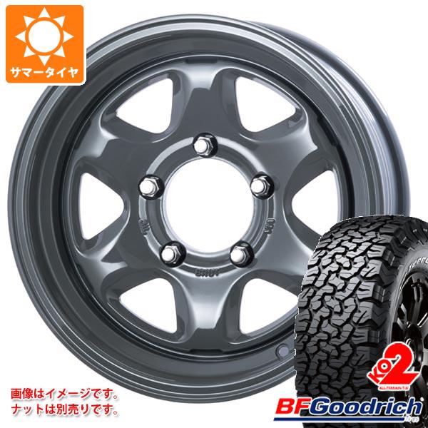 ジムニーシエラ JB74W用 サマータイヤ BFグッドリッチ オールテレーンT/A KO2 LT225/75R16 115/112S ホワイトレター ブルート BR 44 6.5 16 :br44ccs 19592 s861005zk:タイヤ1番