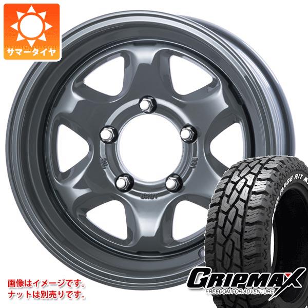 ジムニーシエラ JB74W用 サマータイヤ グリップマックス マッドレイジ R/T MAX LT185/85R16 105/103Q ホワイトレター ブルート BR 44 6.5 16 :br44ccs 36498 s86769zk:タイヤ1番