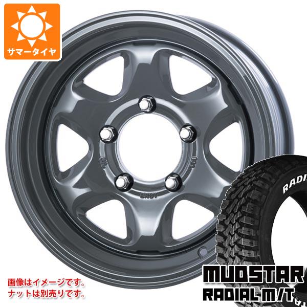 5本セット ジムニーシエラ JB74W用 サマータイヤ マッドスター ラジアル M/T 215/70R16 100T ホワイトレター ブルート BR 44 6.5 16 :br44ccs 34822 s86770zk 5:タイヤ1番