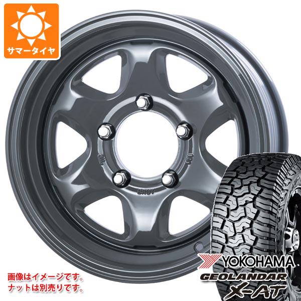 5本セット ジムニーシエラ JB74W用 サマータイヤ ヨコハマ ジオランダー X AT G016 LT235/70R16 104/101Q ブラックレター ブルート BR 44 6.5 16 :br44ccs 35220 s861007zk 5:タイヤ1番