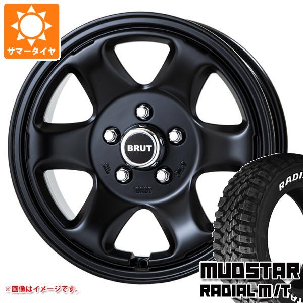 サマータイヤ 215/70R16 100T マッドスター ラジアル M/T ホワイトレター ブルート BRUT BR 44 デリカD:5用 6.5 16 :br44mb5 34822:タイヤ1番