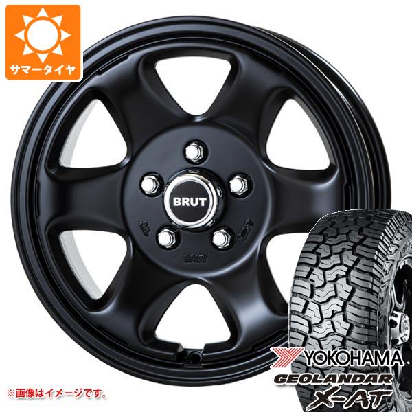 2024年製 サマータイヤ 215/70R16 100/97Q ヨコハマ ジオランダー X AT G016 ブラックレター ブルート BR 44 デリカD:5用 6.5 16 :br44mb5 36857:タイヤ1番