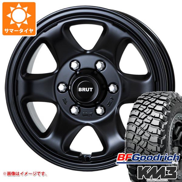 サマータイヤ 285/70R17 121/118Q BFグッドリッチ マッドテレーン T/A KM3 ブルート BR 44 7.5 17 :br44mb7 27567:タイヤ1番